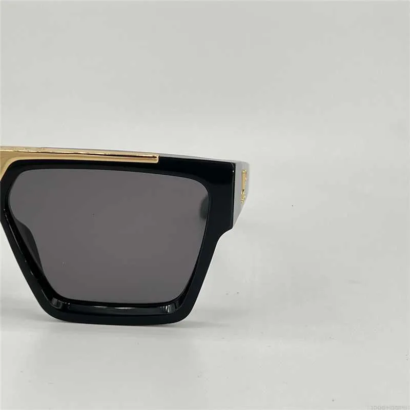 Mens Sunglasses Retro Square Black Frame Anti-uv Designer Style_voghion.com