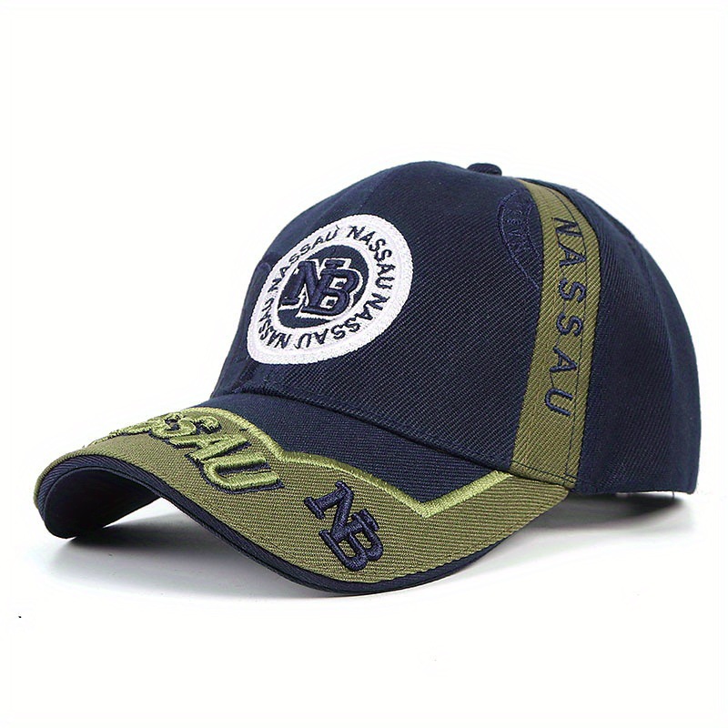 Nuovo versatile cappello con lingua d'anatra con parasole da baseball con lettera personalizzata quattro stagioni_voghion.com