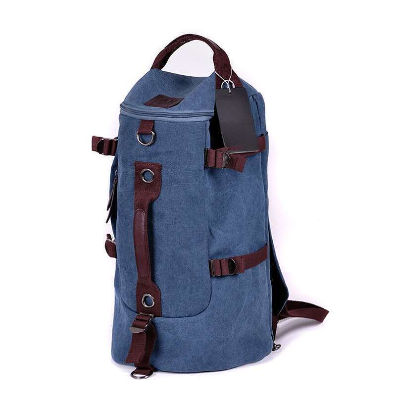 Korean Canvas Men's Students Youth Travelling Bag, Computer Large Capacity Backpacks_voghion.com