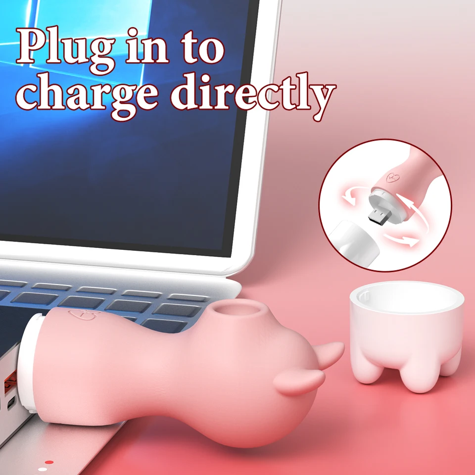 Cat-shaped Clitoral Suction Vibrator For Women G-spot Stimulation_voghion.com