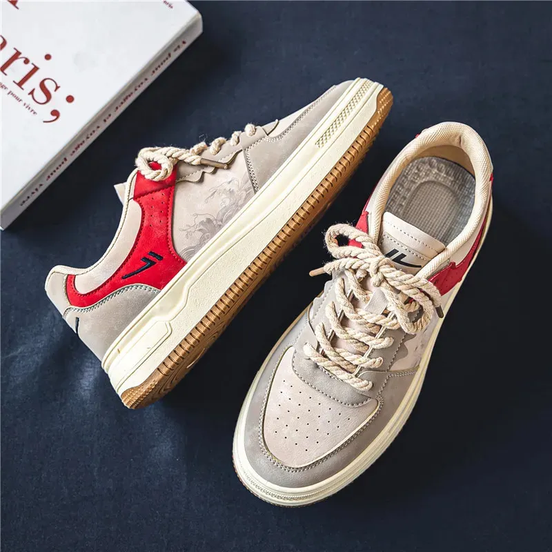 Original Mens Tennis Fashion Casual Men Gym Footwear Platform Cozy Skate Shoes In 250310_voghion.com