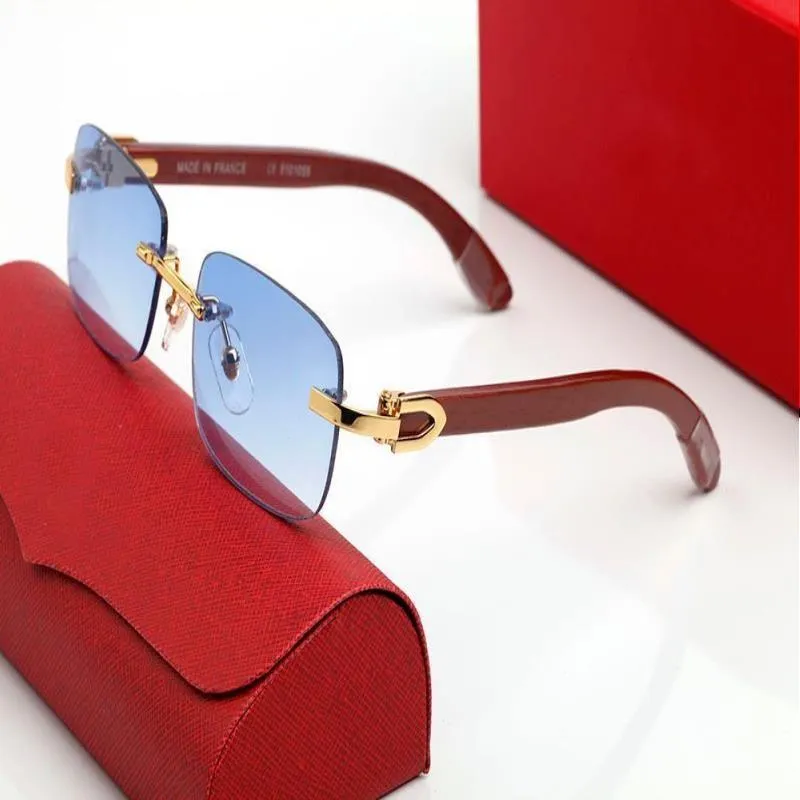 Designer Sunglasses Polarized Uv Protection Fashion Frameless_voghion.com