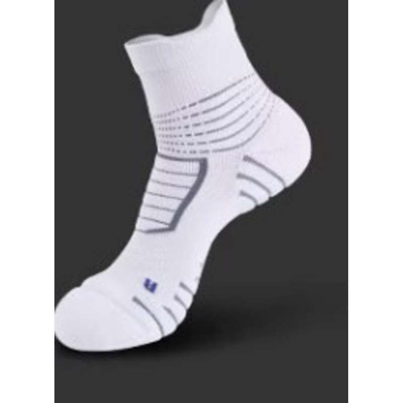 Sports Socks Men, Spring Autumn Styles, Mid Tube Sweat Absorbing And Anti Slip Towel Bottom, Specifically Designed For_voghion.com