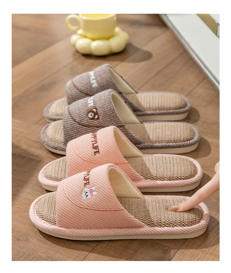 Women's Slippers Comfortable Home Non-slip Spring Autumn Style_voghion.com
