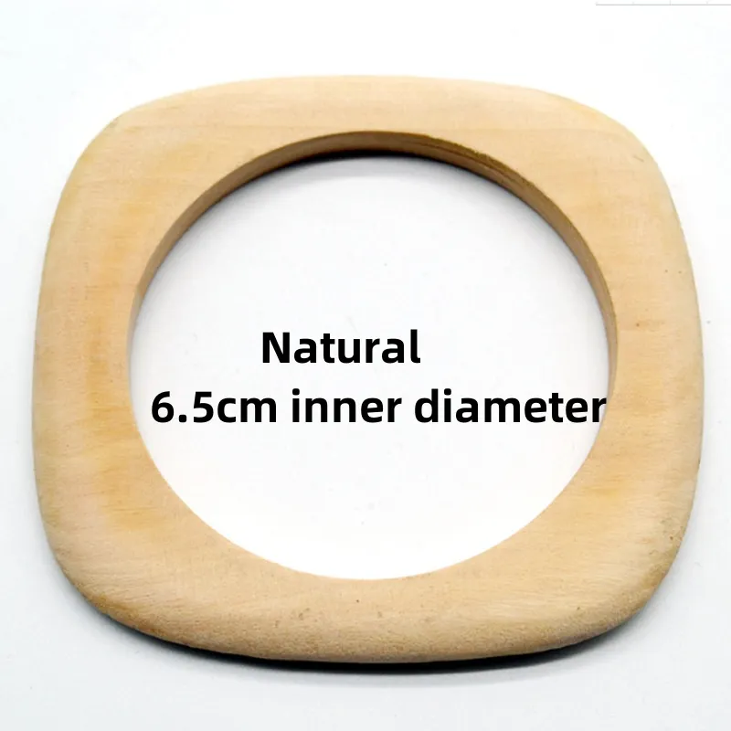 Bracciale rigido in legno elegante donna, gioiello geometrico_voghion.com