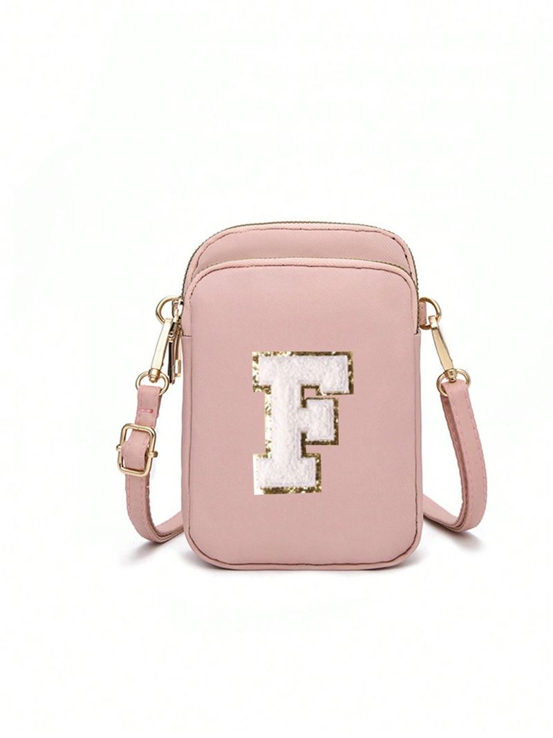 26 Buchstaben Handy Damen Crossbody 2024 Neue Walking Mini Schulter ändern kleine Tasche, vertikale Version_voghion.com