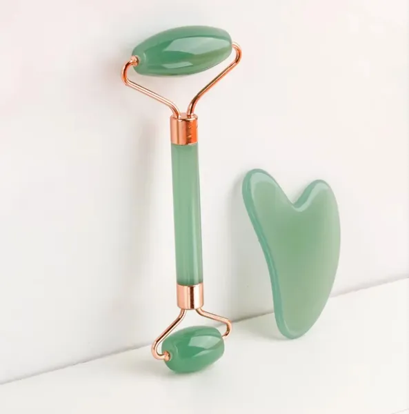 Gua Sha Massage Tool 2 Pcs Gua Sha Facial Board Anti Aging Massager Gua Sha Stone Face Neck Body Gua Sha Scraper Facial Skin Care Products_voghion.com