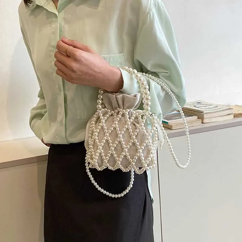 Sacs à bandoulière tissés en perles pour femmes, petit portefeuille, sac à main décontracté, porte-monnaie pour femmes, C241211_voghion.com