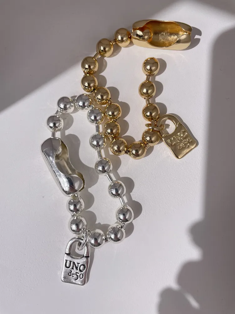 Braccialetto in metallo esagerato con ciondolo a forma di lucchetto in oro, accessori per gioielli di tendenza alla moda per le donne_voghion.com