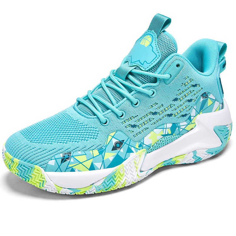 Hrrn flignd gwbt Basktball-Sommr-High-Top-Sportschuh, trndig Msh-Camouflag-Trainingsschuh für_voghion.com