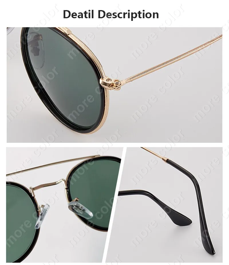 Ochelari de soare de calitate superioară, model 3647, cu husă gratuită din piele neagră sau maro, lavetă curată_voghion.com