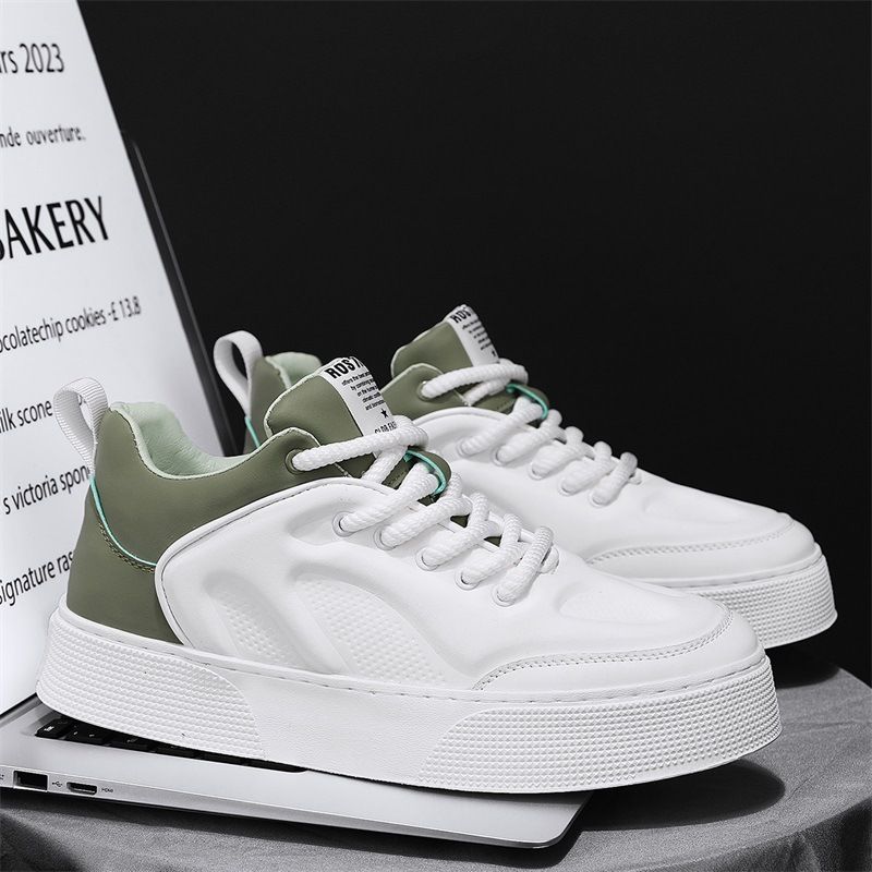 Low-top Casual Sneakers Fashion Men's Breathable Non-slip Wear-resistant Shoes_voghion.com