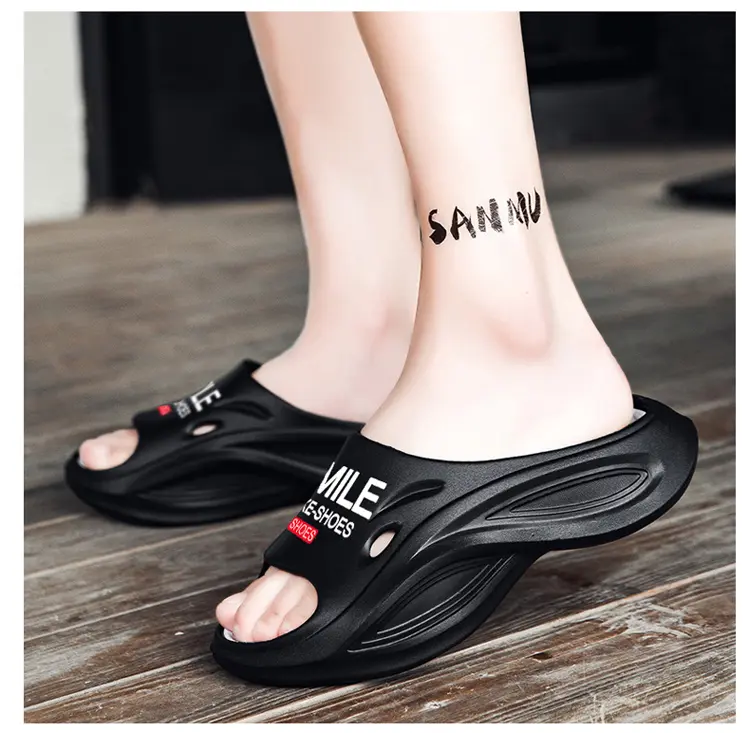 Outer Slippers Beach One Word Non-slip Wading Large Size Cool Slippers_voghion.com