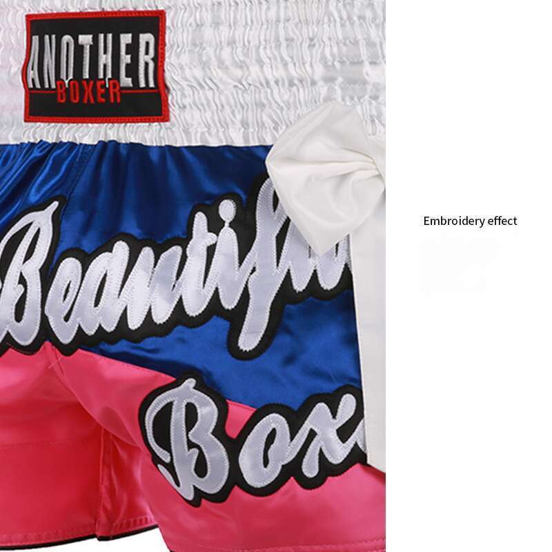 Muaythai Thai Boxing Shorts, Free Combat Shorts, Women's Training, Professional Fighting, Short Head Boxing Pants From Thailand_voghion.com