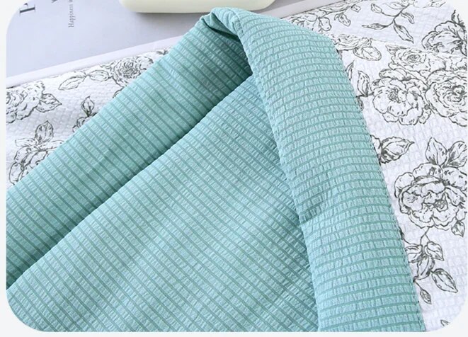 Summer four piece set, mother and baby grade air conditioning dormitory cool bubble cotton summer, home gift, thin_voghion.com