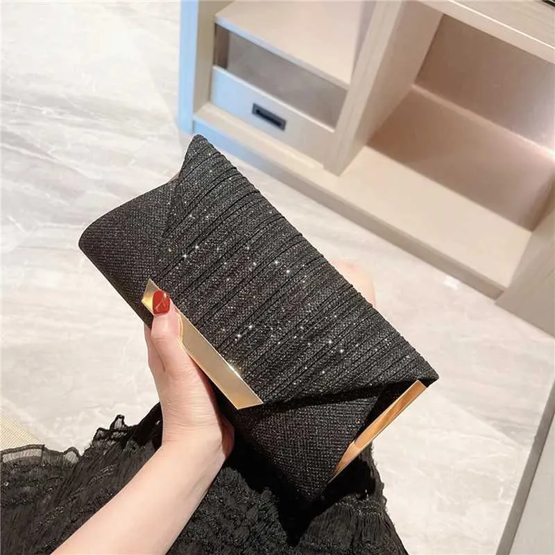 Sac à main élégant pour femme, pochette de soirée, sac à bandoulière avec chaîne, pour banquet, soirée, mariage, Y241019_voghion.com