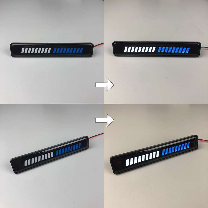 12V 36LED Auto Leuchtender Kühlergrill Limousine Pickup Truck Frontgesicht Tagfahrlicht, Außendekoration, Atmosphäre_voghion.com