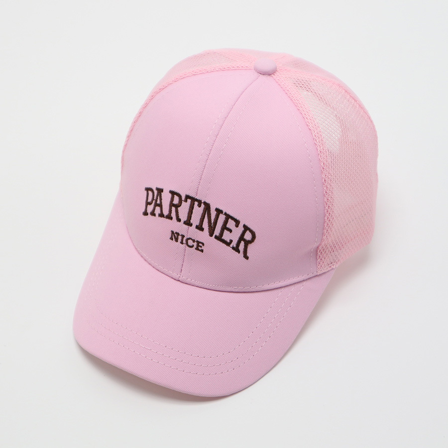Gorra de malla para niños, transpirable, para niños y niñas, para primavera y otoño, de algodón fino, gorra de béisbol de verano_voghion.com