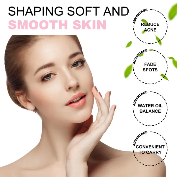 EelHope Turmeric Kojic Cleansing Pads, Deep Clean Delicate Pores Reduce Acne Spots Facial Skin Brightening_voghion.com