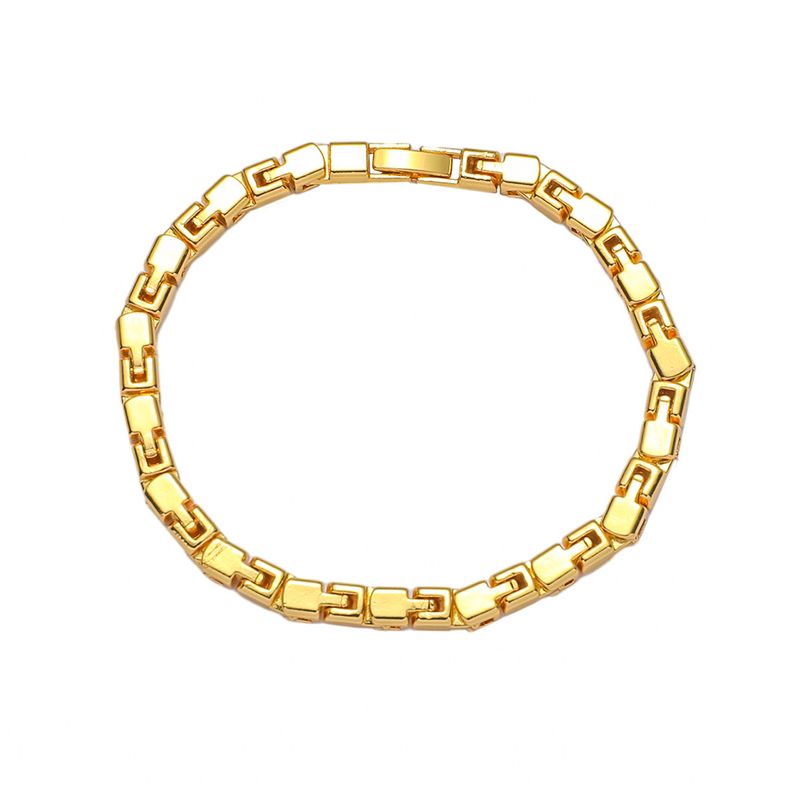 Pulsera con colgante de personalidad simple para hombres y mujeres._voghion.com