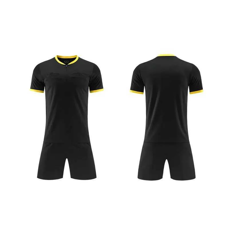 Soccer Uniform Football Custom Referee Jersey Club Shirt Kit Teamwear For Men Kids Small SizeW241020_voghion.com