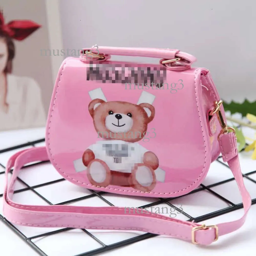 New Styles Kids Handbags Print Designer Mini Purse Shoulder Baby Teenager Children Girls PU Messenger Gold Chain Bags_voghion.com