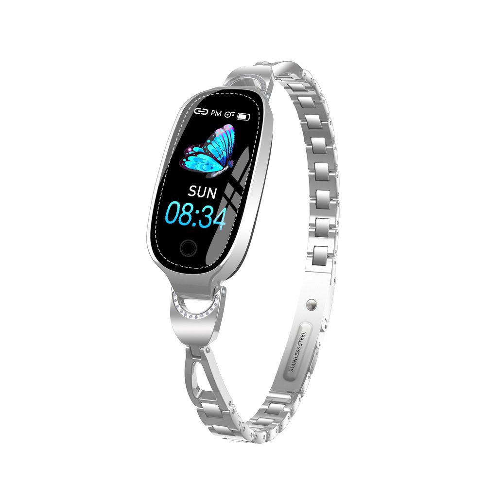 Trendy Items Cross-Border F18 Smart Bracelet Intimate Women's Menstrual Cycle Bluetooth GPS Tracker Watch Huaqiangbei_voghion.com
