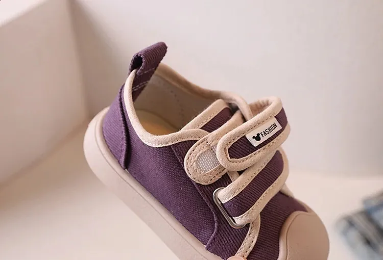 2024 New Kids Canvas for Girls Boys Soft Sole School Sneakers Child Toddler Casual Sports Shoes Baby Walkers 240912_desvips.com
