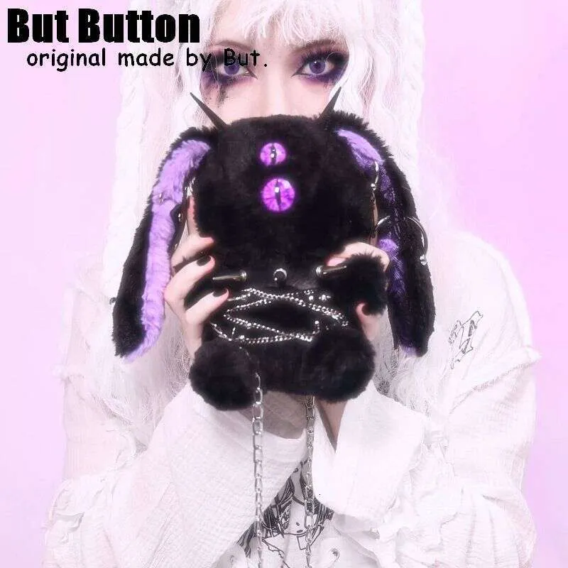 Same Style As Blogger Women Y2k Girl Halloween Gift Tote Handbag Gothic Lolita Unique Demon Devil Cosplay Props Spicy_voghion.com