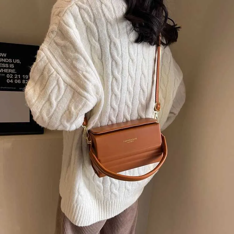 Designer Leder Umhängetasche Für Damen Elegante Schultertasche_voghion.com