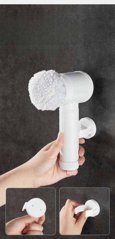 【 4836 People's Collection 】 Handheld Electric Cleaning Multifunctional Non Greasy Dishwashing Pot Brush, Divine Tool_voghion.com