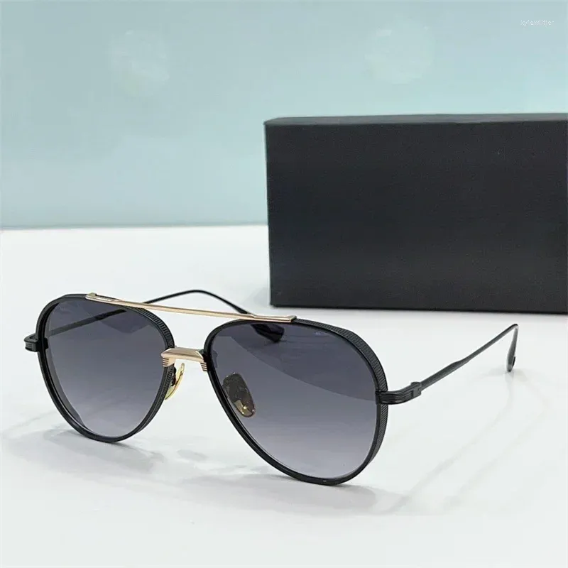 Sunglasses Model SUBSYSTEM Pilot Titanium Men Masculino With Original Case_voghion.com