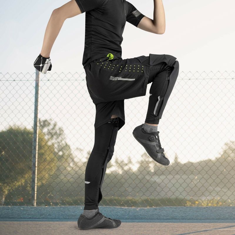 ROCKBROS 1 Dual Unisex jalasoojendajad libisemiskindlad põlvekaitsmed S-4XL_voghion.com