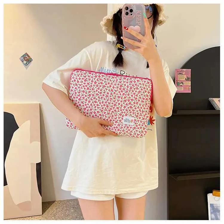Geantă de transport drăguță, husă pentru laptop și tabletă 11 13 15 inch, pentru iPad Pro Air 4, Xiaomi Pad 5, Samsung Tab Huawei_voghion.com