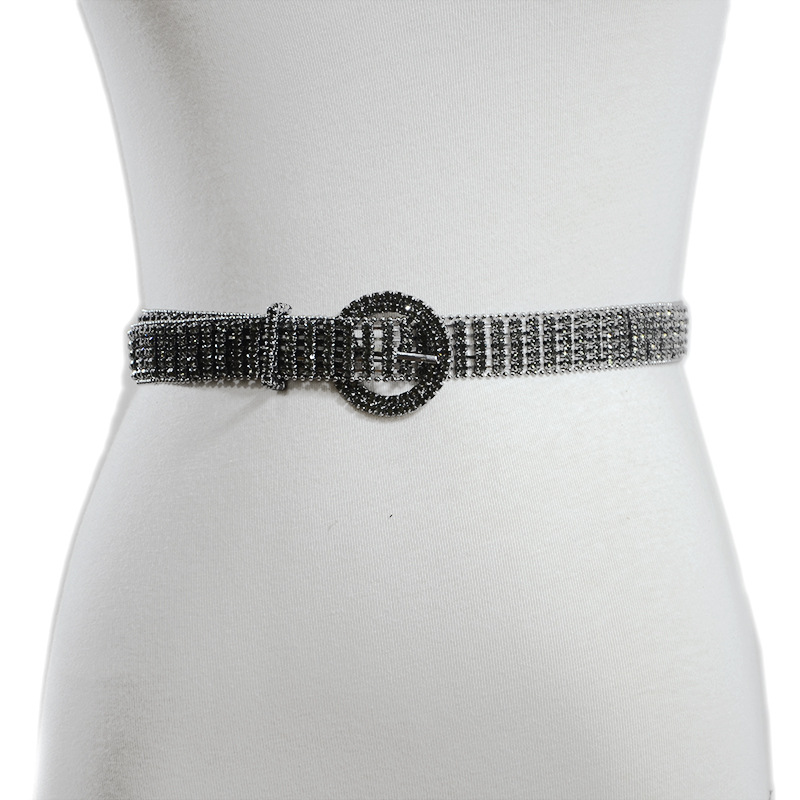 New Water Diamond Belt Bride Cover Wedding Accessories Matching Body Waist Chain_voghion.com