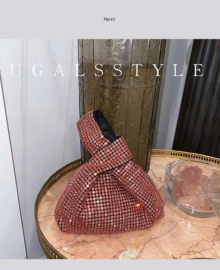 Bg Shiny Dames Handtas Glitter Rhies Dia Avond Bruiloft Feest Clutch Portemonnee Schouder Messenger Bag_voghion.com