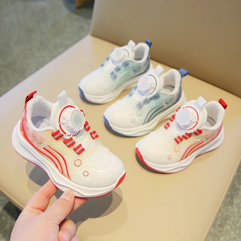 Kid Sneakers Basketball Children's Training Athletic Kidsnest Boys Girls Non-Slip Running Trainers Toddler Tennis Shoes_voghion.com