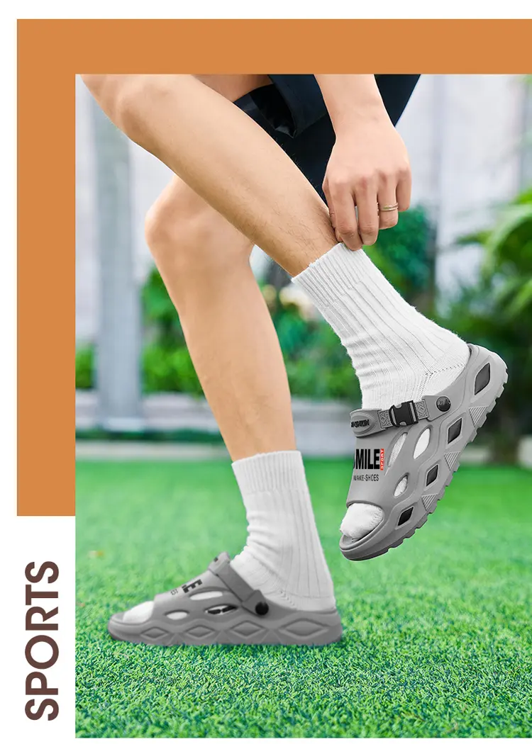Outdoor Beach Slippers One-word Light Slippers Two Shoes_voghion.com
