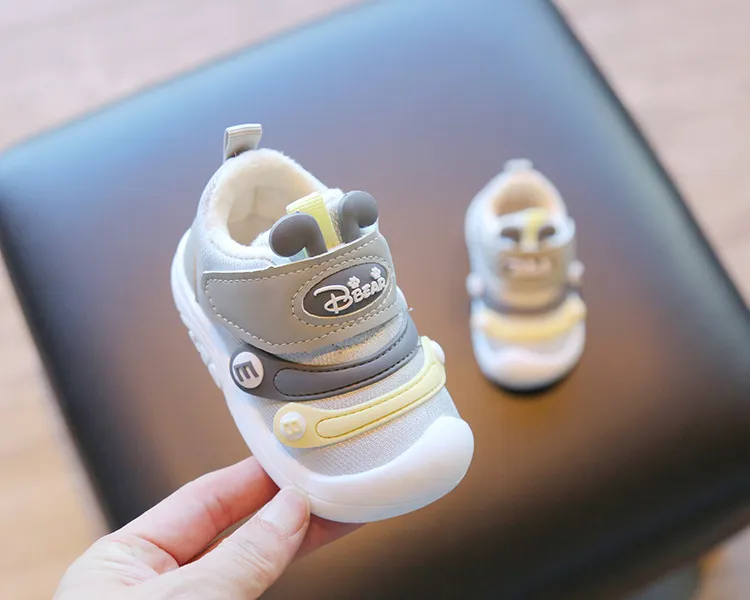 Pantofi sport pentru copii mici, unisex, pentru băieți și fete, de iarnă, 2025, Kidsnest, moi și calde, mărimi US1C-US10C_voghion.com