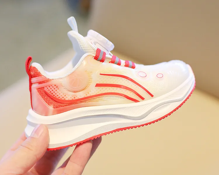 Kid Sneakers Basketball Children's Training Athletic Happysteps Boys Girls Non-Slip Running Trainers Toddler Tennis_voghion.com
