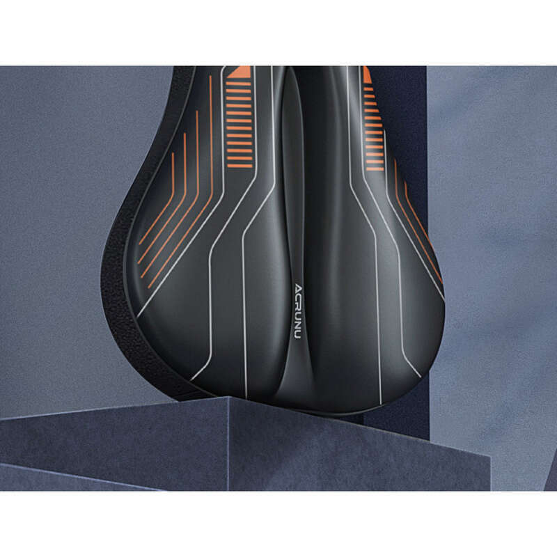 ACRUNU Cuscino in silicone spesso per bicicletta da esterno Coprisedile impermeabile e imbottito Accessori Attrezzatura_voghion.com