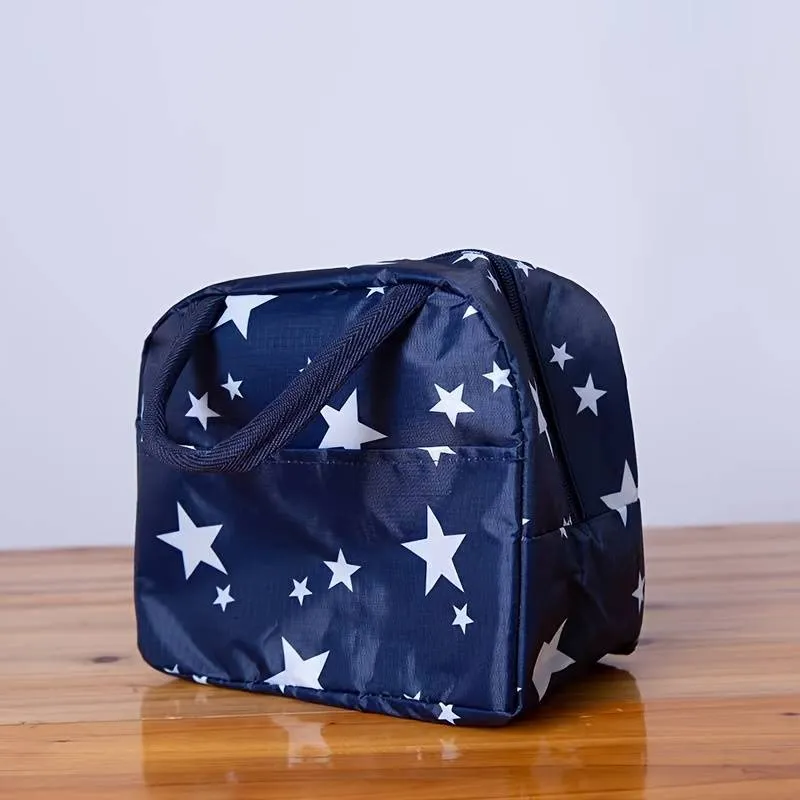 Insulated Aluminum Foil Lunch Bag Waterproof And Oil-proof Portable Stylish Convenient Storage Solution For School Work_voghion.com