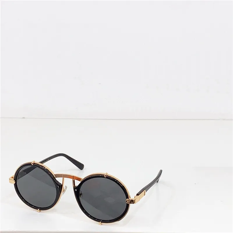 Round Sunglasses Men Acetate Metal Frame Uv Protection_voghion.com