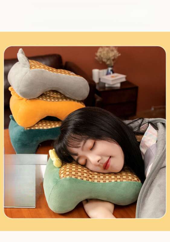 Napping Office Girls Sleep, Prone Sleeping Student Desks, Morning Relaxation Tools, Pillows_voghion.com