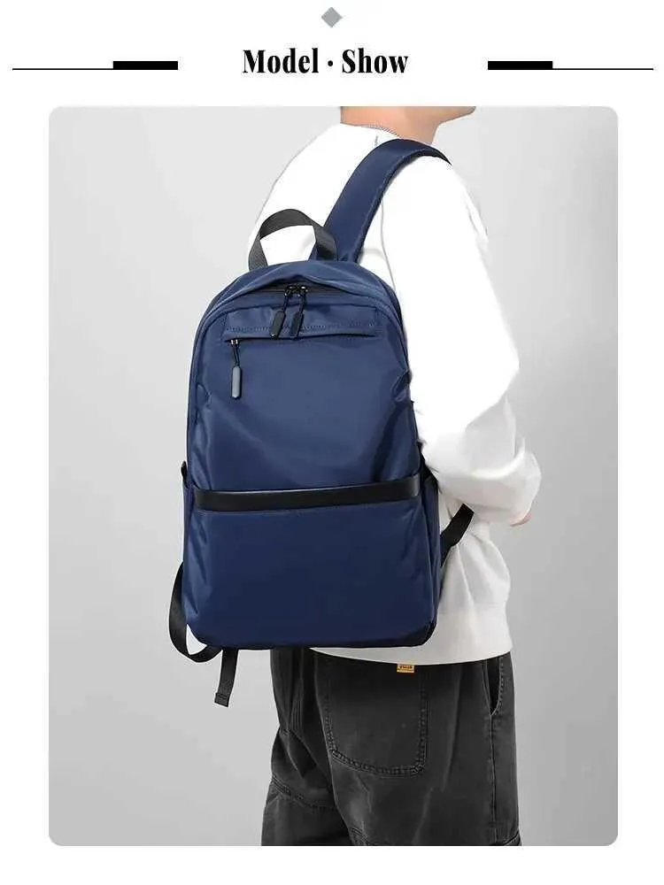 Men Business Backpack Laptop Student Travel Bag BackpackC241011C241011_voghion.com