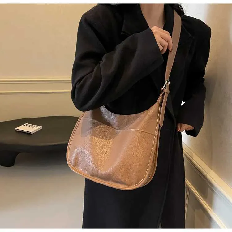 Borsa a tracolla donna retro borsa a spalla in morbida pelle_voghion.com