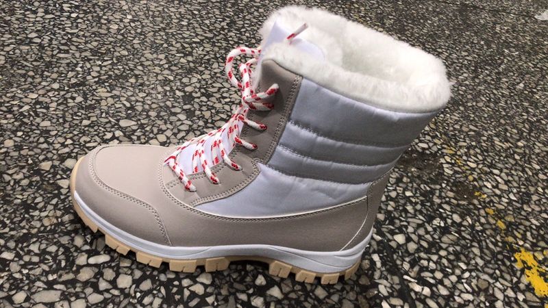 Stivali da neve caldi e spessi alla moda invernale 2024 da donna, scarpe in cotone_voghion.com