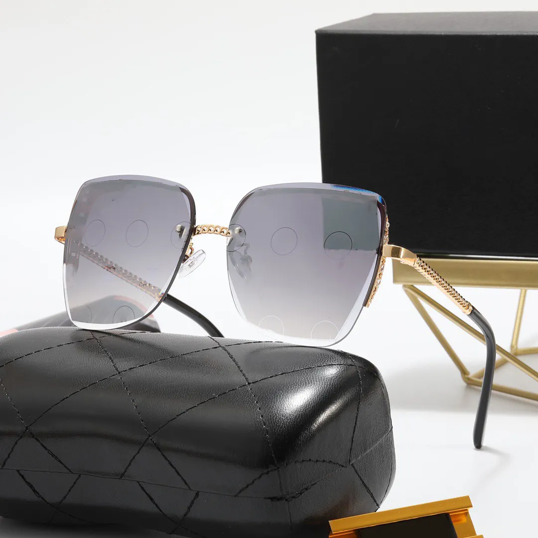 Damen Halbrand Twist dünnes Beindesign Mehrfarbige Option Elegante Party neueste Mode Damen Designer-Sonnenbrille_voghion.com