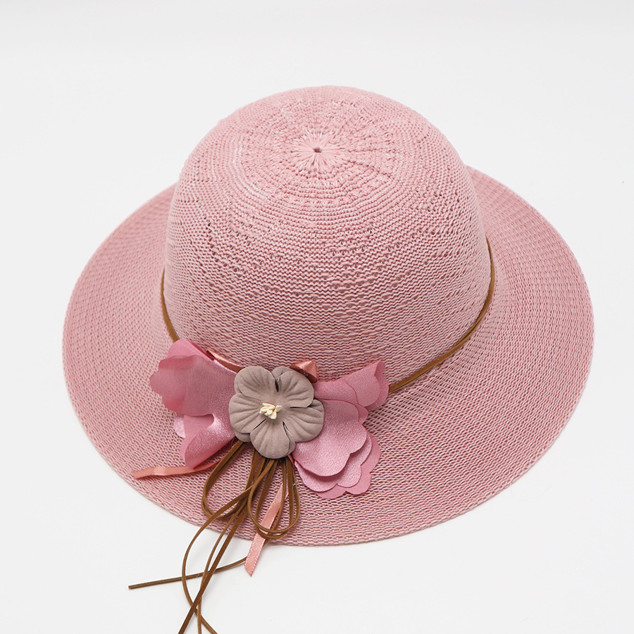 Korean Version Of Beach Big Brimmed Straw Women In Summer Scenic Spots, Cool For Vacation, Sun Protection, Sunshade Hat,_voghion.com