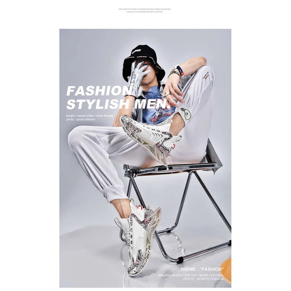 Heren Casual Nieuwe Mode Sport Lente Ademende Shark Blade Schoenen Heren Hoogwaardige Hardloopsneakers Lhshoe_voghion.com